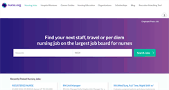 Desktop Screenshot of nurse.org